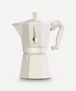 Bialetti Glass & Drinksware^6 Cup Moka Exclusive Stovetop Coffee Maker