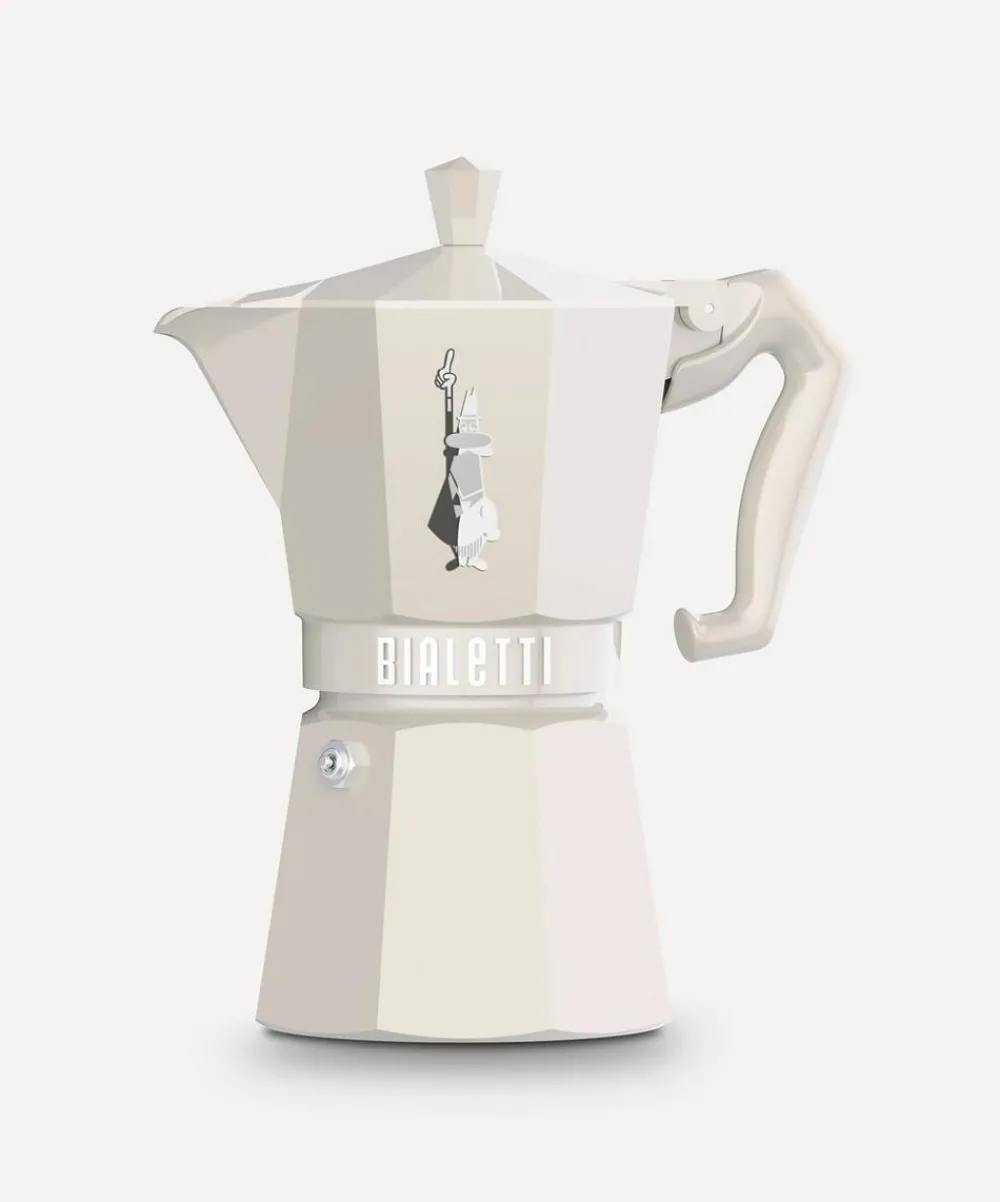 Bialetti Glass & Drinksware^6 Cup Moka Exclusive Stovetop Coffee Maker
