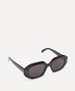 Celine Sunglasses & Glasses^3 Dots Black Acetate Oval Sunglasses