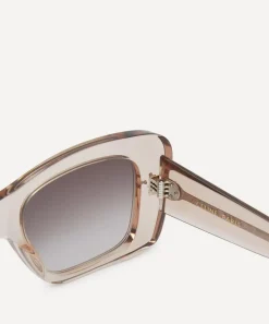Celine Sunglasses & Glasses^3 Dots Brown Transparent Acetate Square Sunglasses
