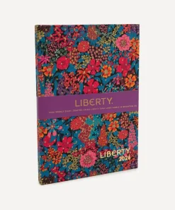 Liberty Stationery And Games^2026 Fabric Diary Ciara Spot