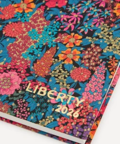 Liberty Stationery And Games^2026 Fabric Diary Ciara Spot