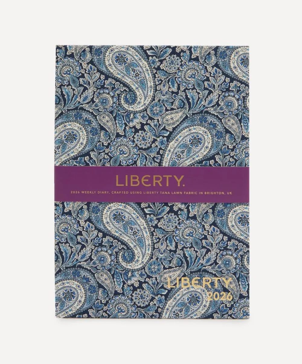 Liberty Stationery And Games^2026 Fabric Diary Lee Manor