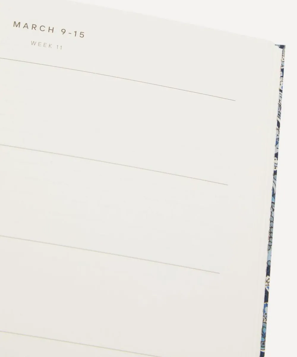 Liberty Stationery And Games^2026 Fabric Diary Lee Manor