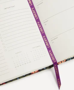 Liberty Stationery And Games^2026 Fabric Diary Persephone