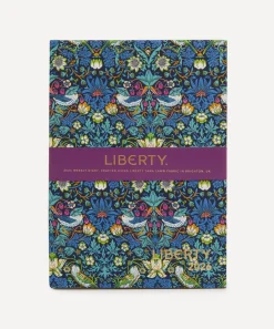 Liberty Stationery And Games^2026 Fabric Diary Strawberry Thief