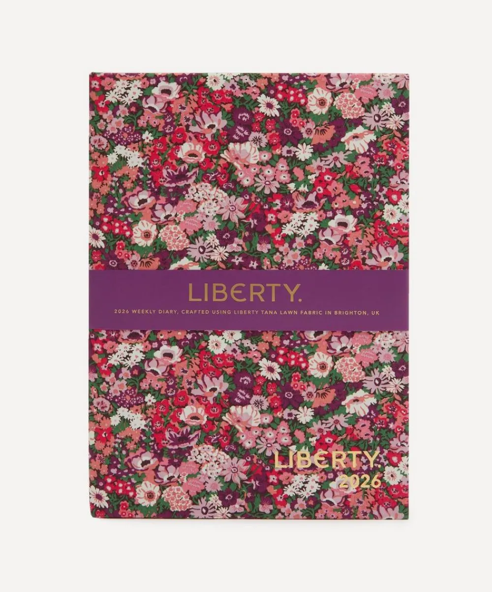 Liberty Stationery And Games^2026 Fabric Diary Thorpe Hill