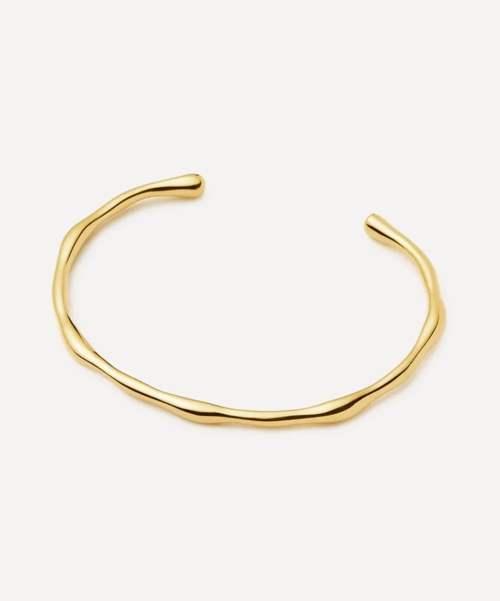Missoma Bracelets^18 Gold-Plated Molten Cuff Bracelet
