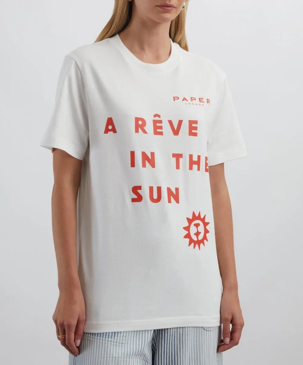 PAPER LONDON Tops^A Rêve In the Sun T-Shirt