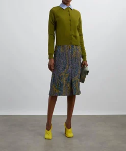 Dries Van Noten Skirts^Abstract Jacquard Skirt