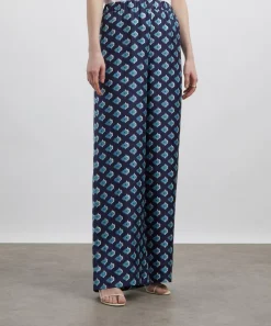 Liberty Trousers & Shorts^Adamas Silk Palazzo Trousers