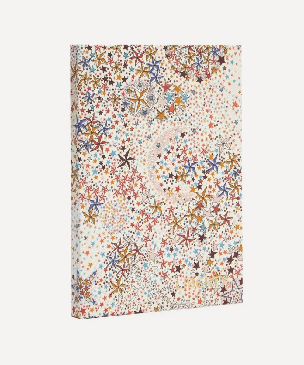 Liberty Stationery And Games^Adelajda Print Cotton A5 Lined Notebook