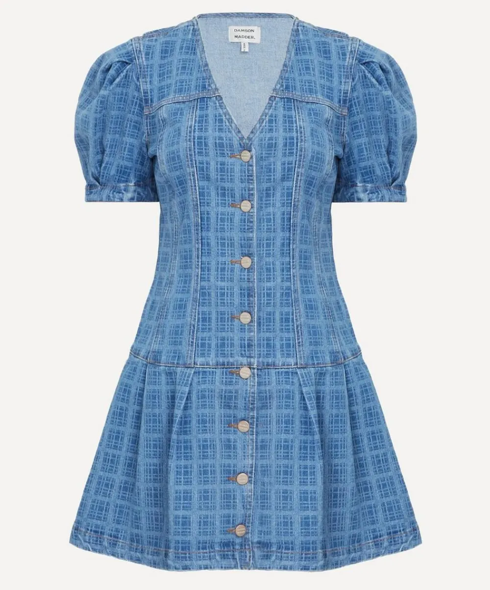 Damson Madder Dresses^Adeline Denim Mini Dress