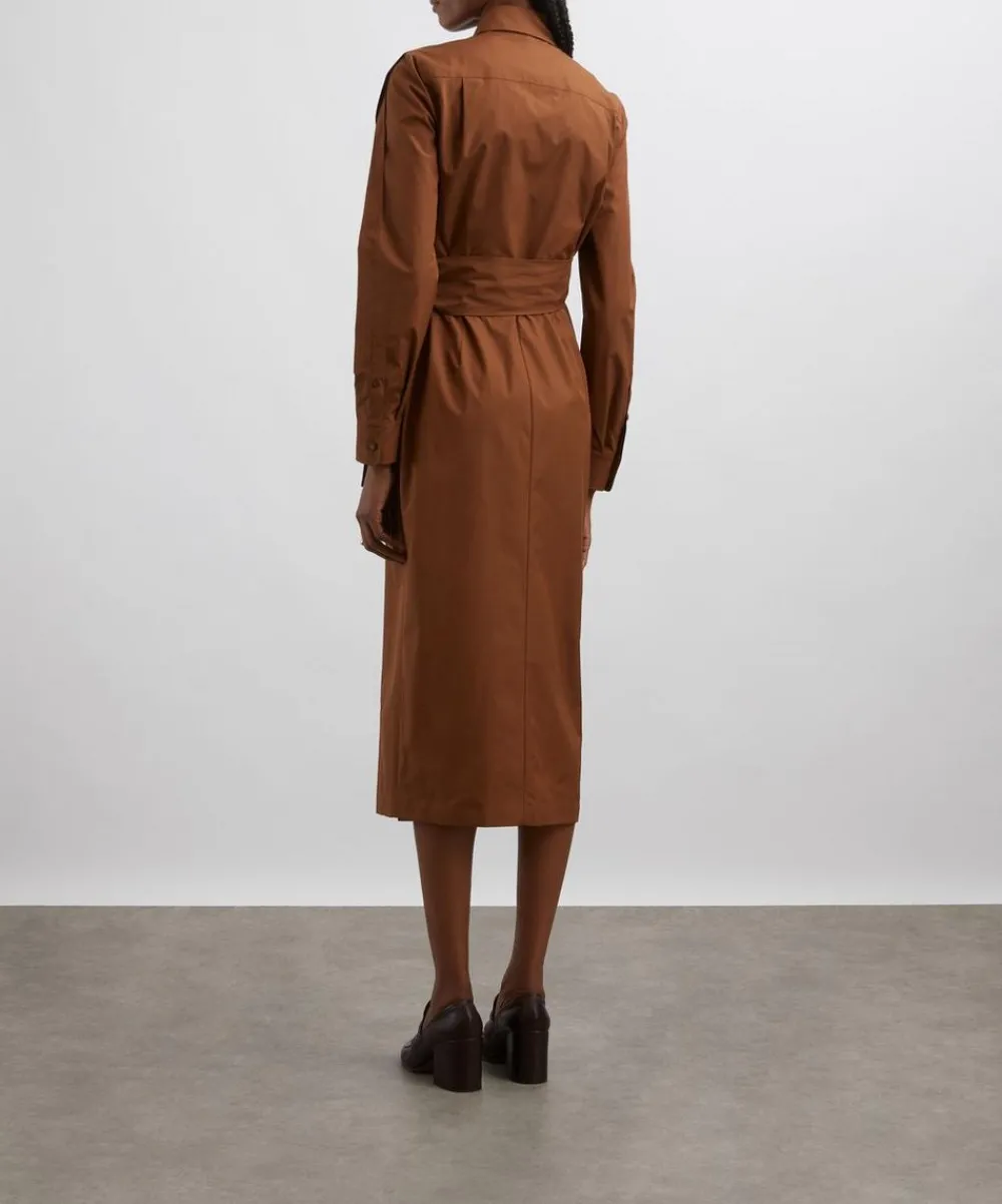 Max Mara Dresses^Agrume Cotton Crossover Dress