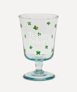Marin Montagut Glass & Drinksware^All in Clovers Tchin-Tchin Wine Glass