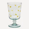 Marin Montagut Glass & Drinksware^All in Lemons Tchin-Tchin Wine Glass