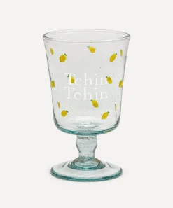 Marin Montagut Glass & Drinksware^All in Lemons Tchin-Tchin Wine Glass