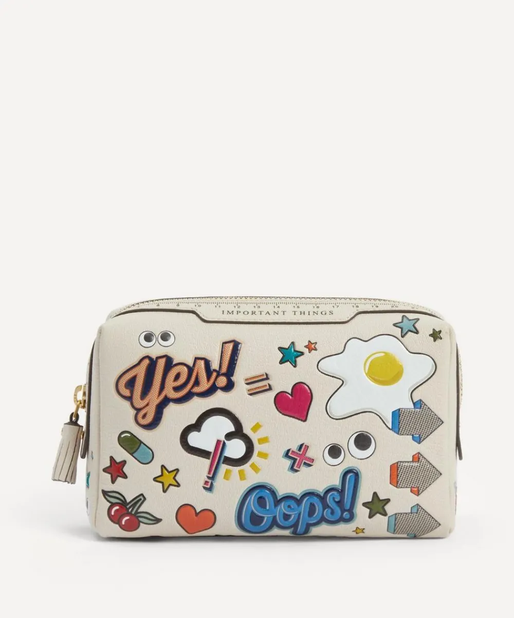 Anya Hindmarch Purses & Pouches^All Over Stickers Important Things Pouch