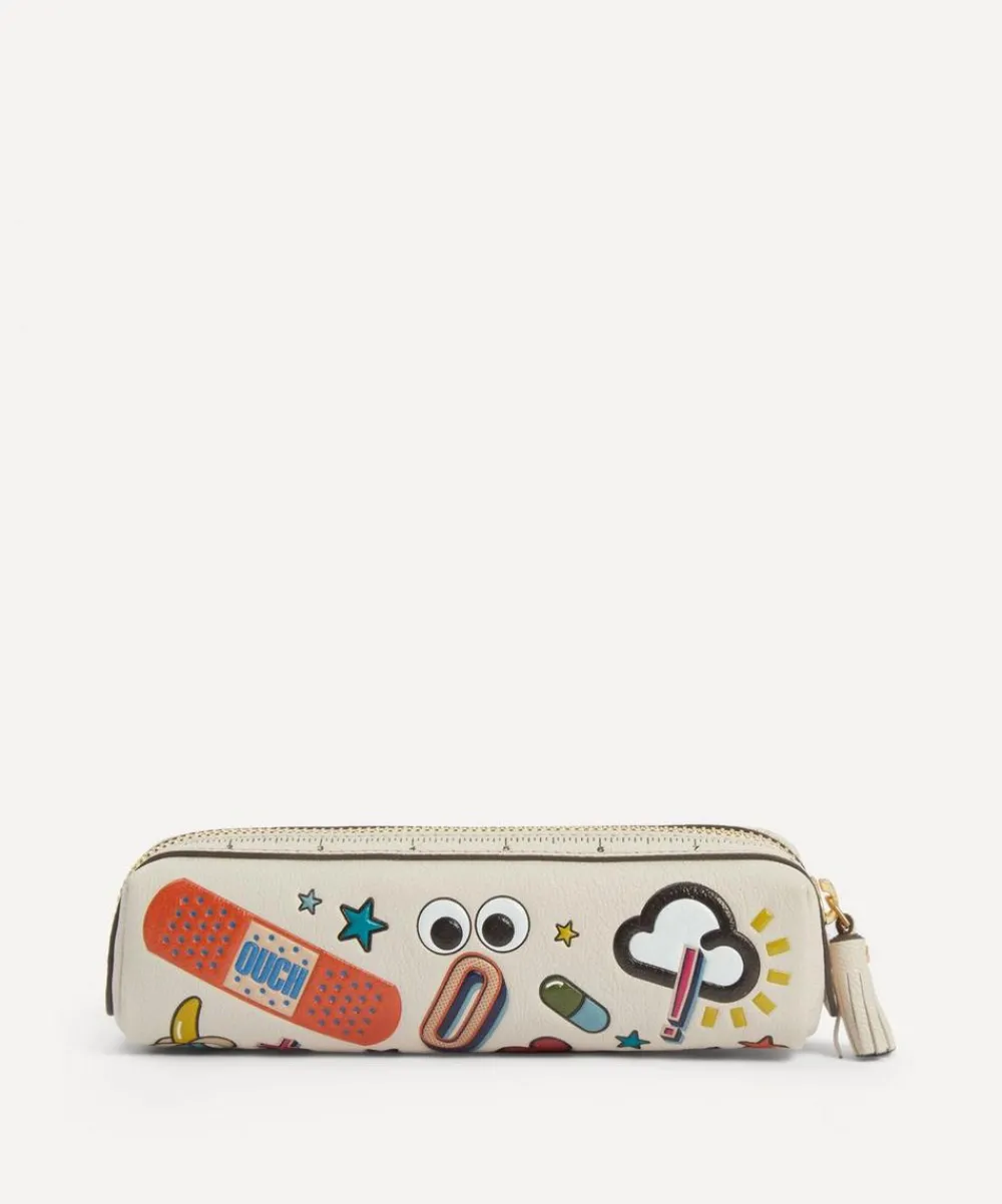 Anya Hindmarch Stationery And Games^All Over Stickers Pencil Case