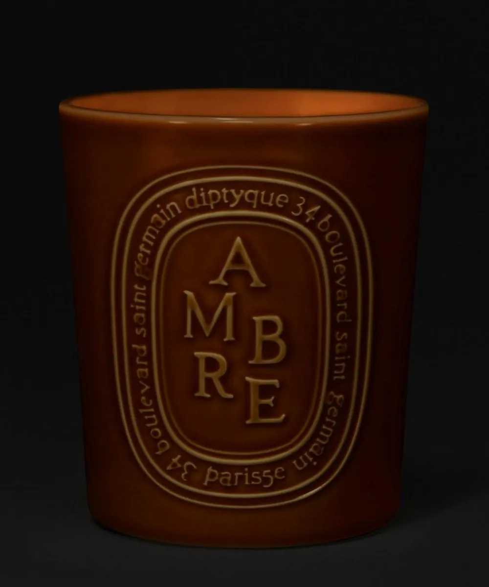 Diptyque Candles & Candle Holders^Ambre Three Wick Candle 600g
