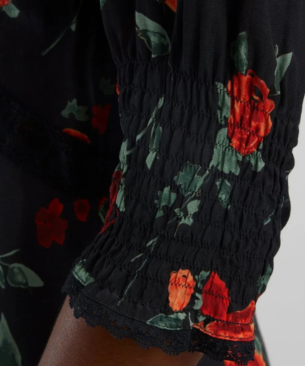 RIXO Dresses^Amina Claudia Rose Midi Dress