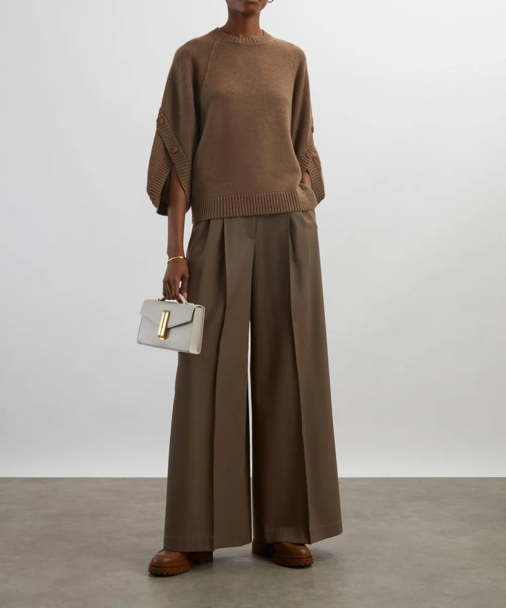 Max Mara Knitwear^Ampex Oversized Wool-Cashmere Jumper