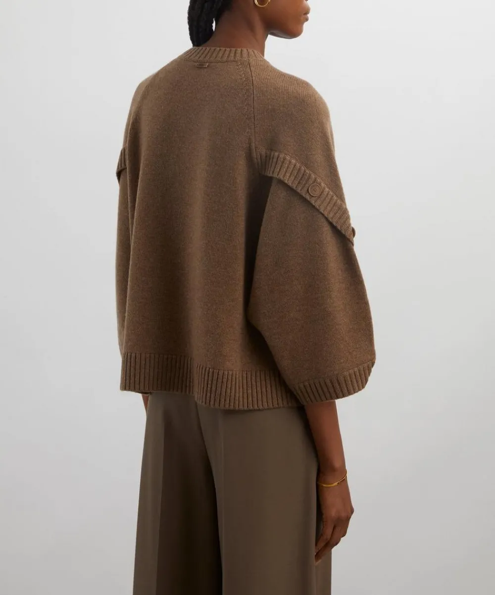 Max Mara Knitwear^Ampex Oversized Wool-Cashmere Jumper