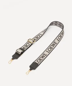 Loewe Bags^Anagram Jacquard and Calfskin Strap