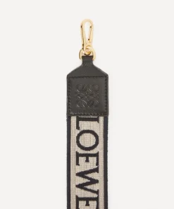 Loewe Bags^Anagram Jacquard and Calfskin Strap