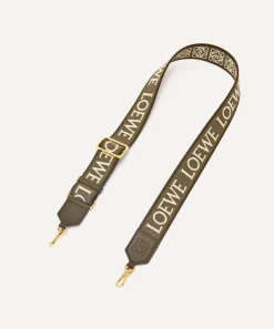 Loewe Bags^Anagram Jacquard and Calfskin Strap