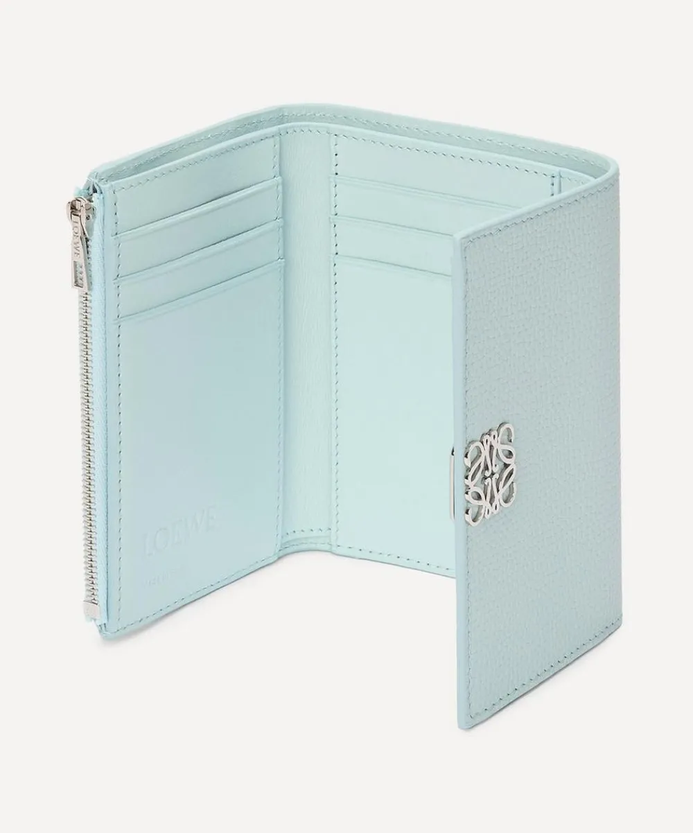 Loewe Travel Accessories^Anagram Small Vertical Leather Wallet