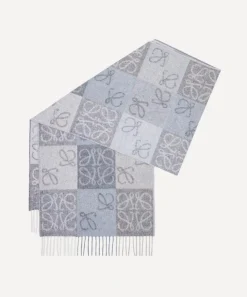 Loewe Scarves^Anagram Wool-Blend Scarf