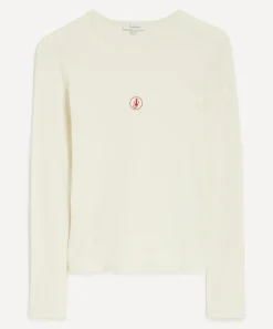 JW Anderson Tops^Anchor Embroidery Underpinning Top