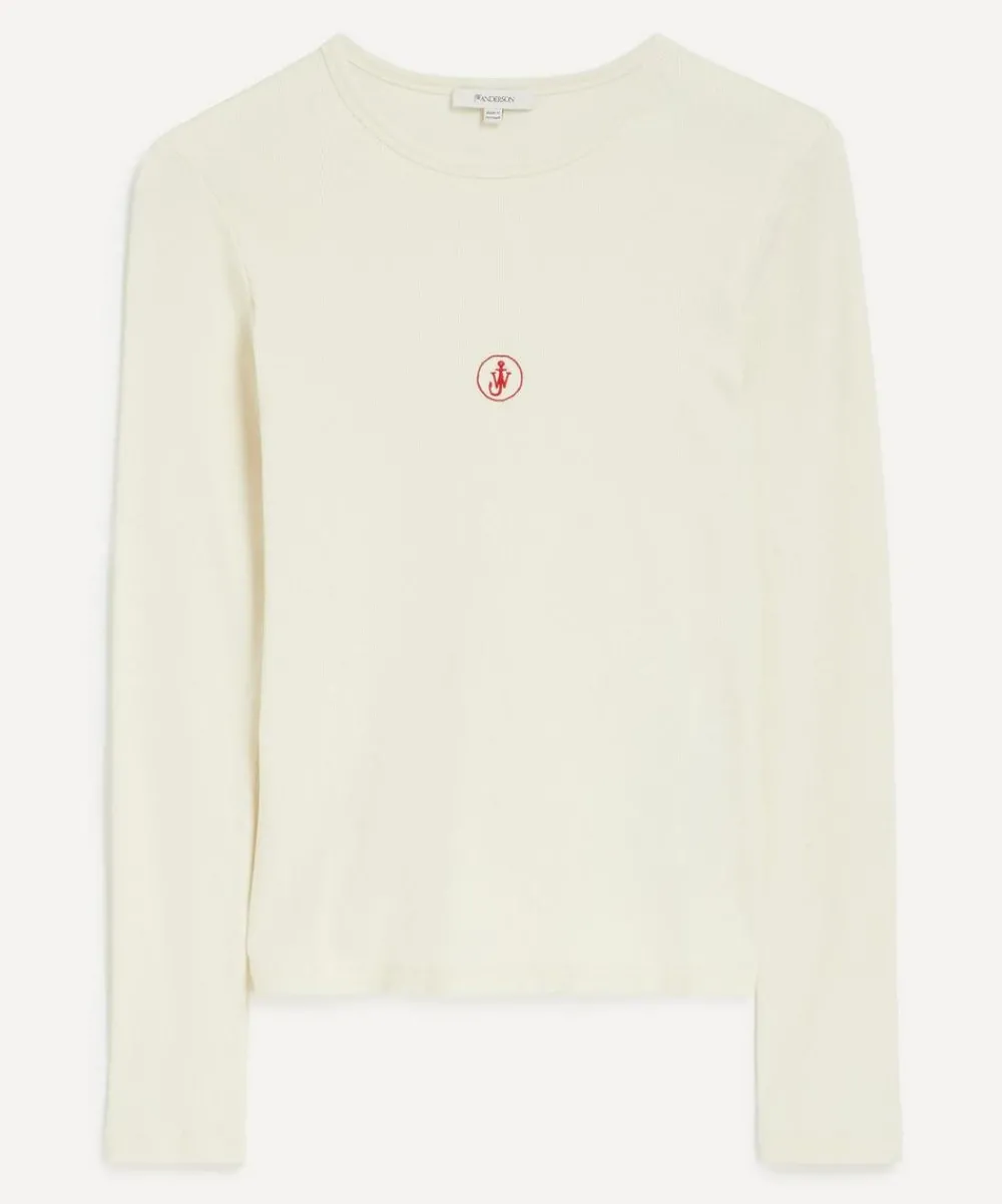 JW Anderson Tops^Anchor Embroidery Underpinning Top