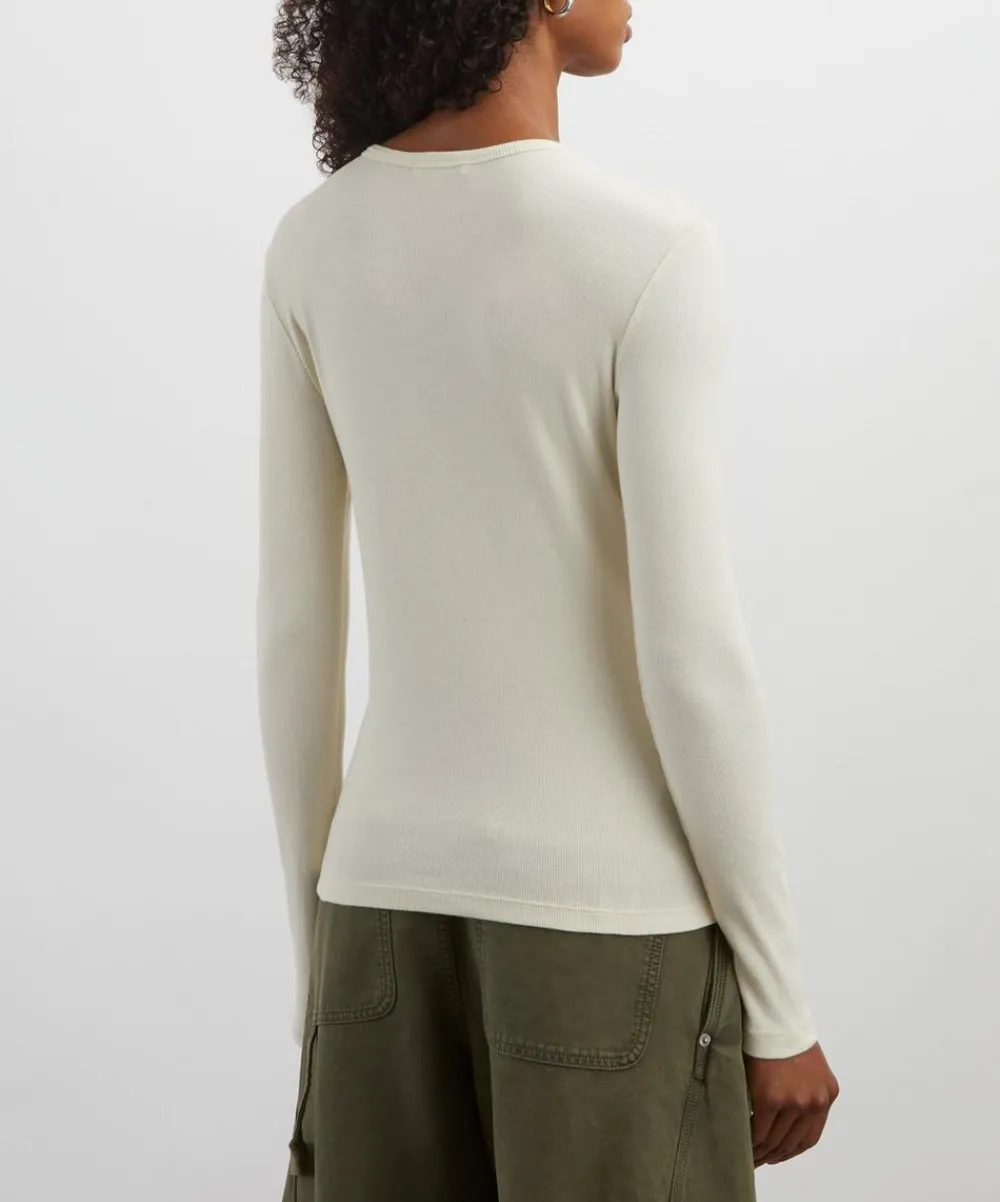JW Anderson Tops^Anchor Embroidery Underpinning Top