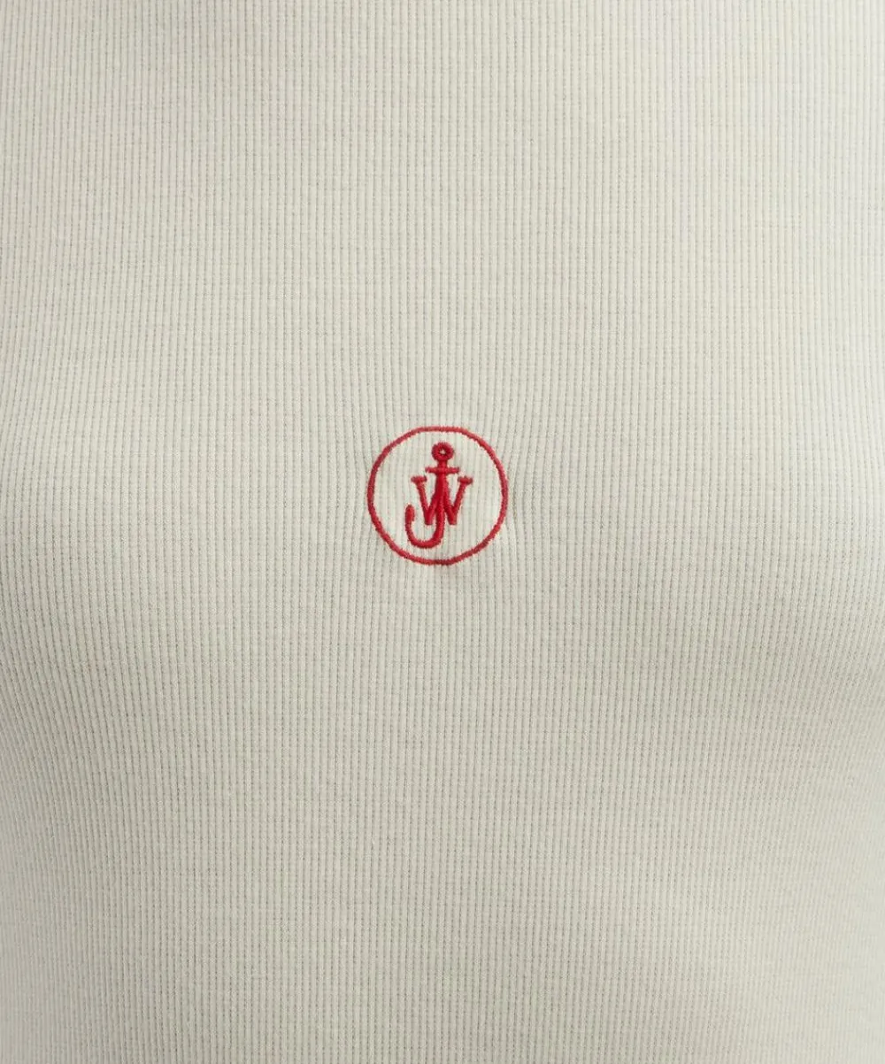 JW Anderson Tops^Anchor Embroidery Underpinning Top