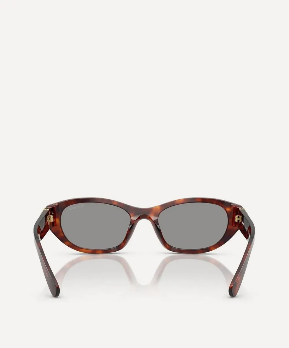 Miu Miu Sunglasses & Glasses^Angular Sunglasses