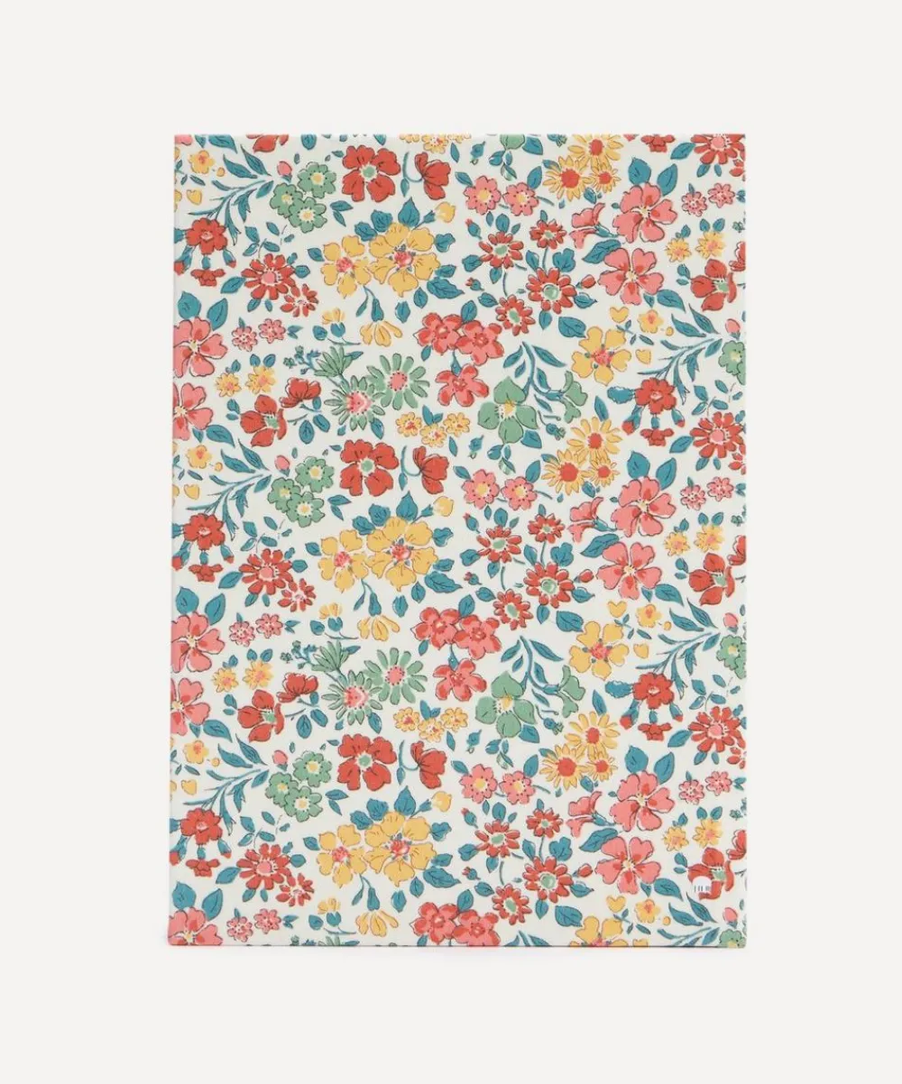 Liberty Stationery And Games^Annabella Print Cotton A5 Lined Notebook