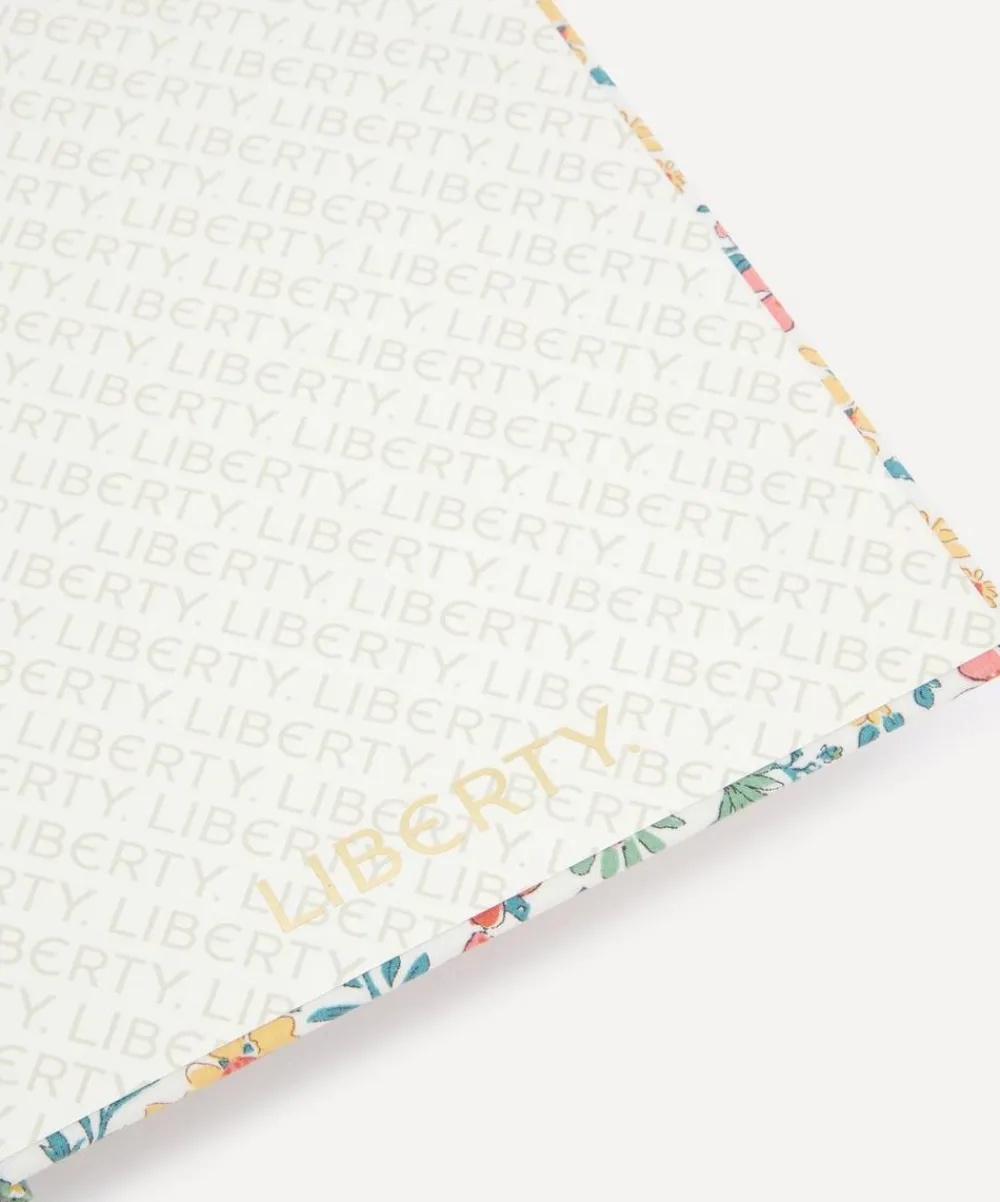 Liberty Stationery And Games^Annabella Print Cotton A5 Lined Notebook