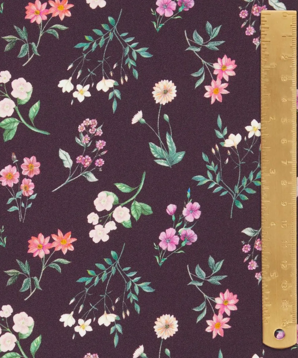 Liberty Fabrics Monument Twill|Classic Silks^Annie Silk Twill