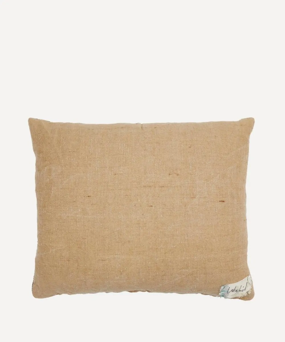 By Walid Cushions|Living Room^Antique Floral Textile Cushion 1305