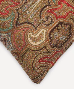 By Walid Cushions^Antique Paisley Textile Cushion 1383