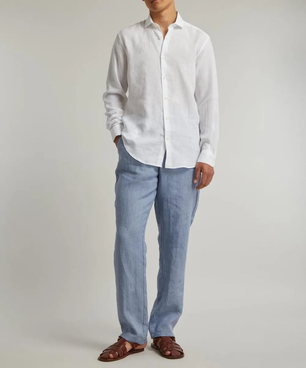 Frescobol Carioca Shirts^Antonio Linen Shirt