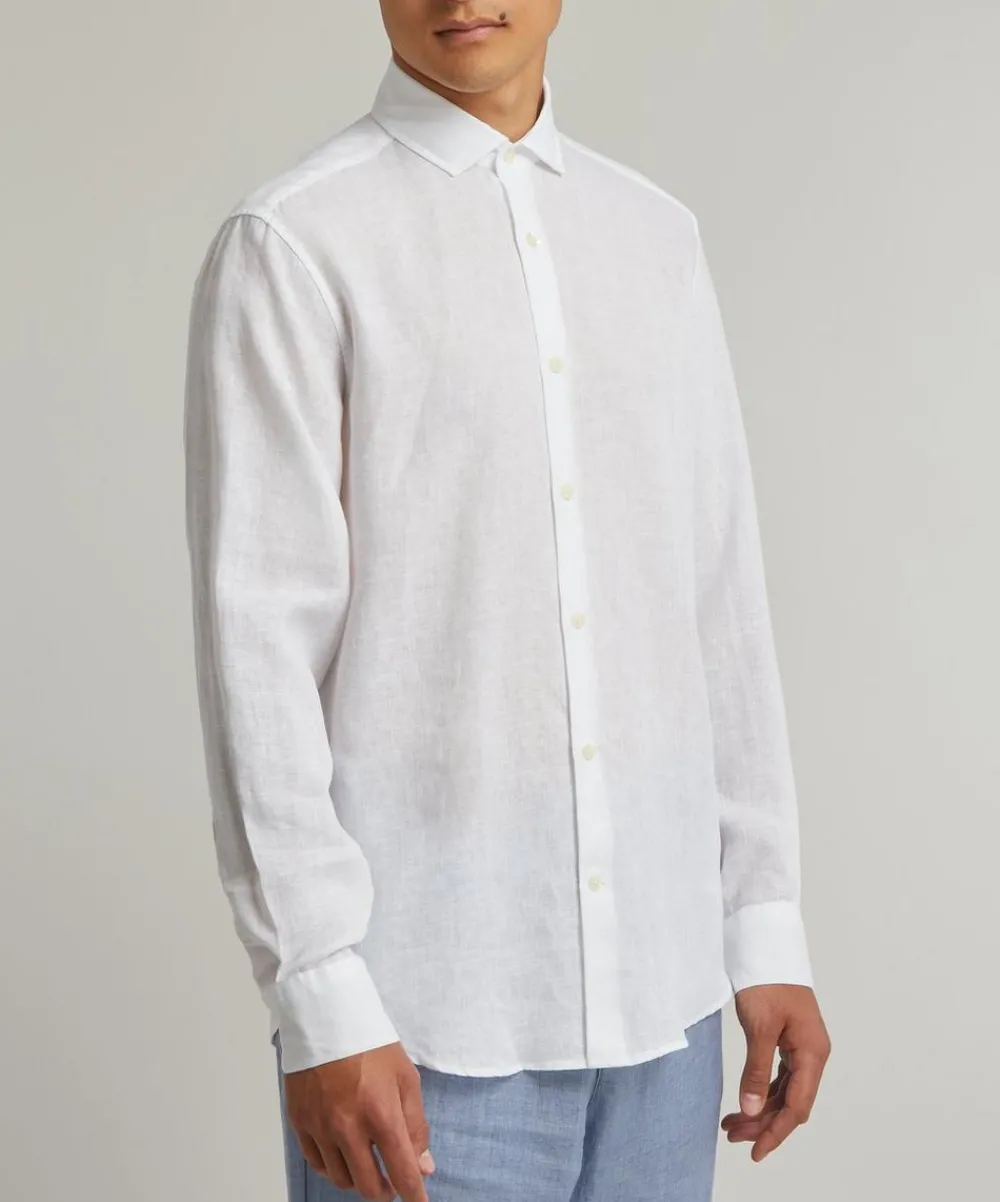 Frescobol Carioca Shirts^Antonio Linen Shirt