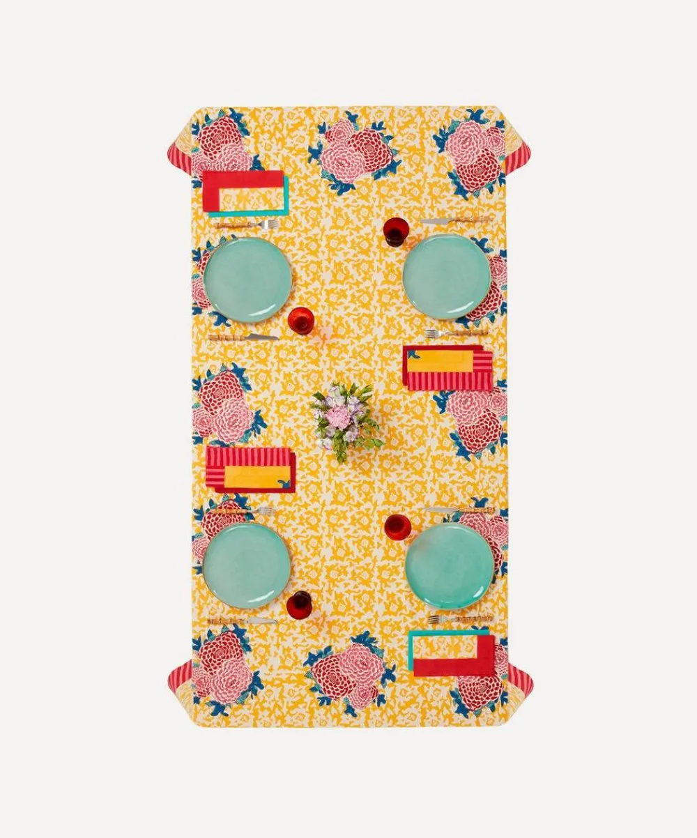 Lisa Corti Tableware^Arabesqua Corolla 180x270cm Tablecloth