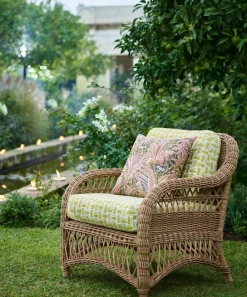 Liberty Interiors Furnishing Fabrics^Arbor Penhurst in Fennel – Outdoor