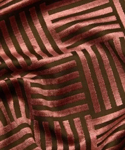 Liberty Interiors Furnishing Fabrics^Archive Geo Marsden Velvet in Sloe