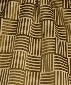 Liberty Interiors Furnishing Fabrics^Archive Geo Marsden Velvet in Kelp