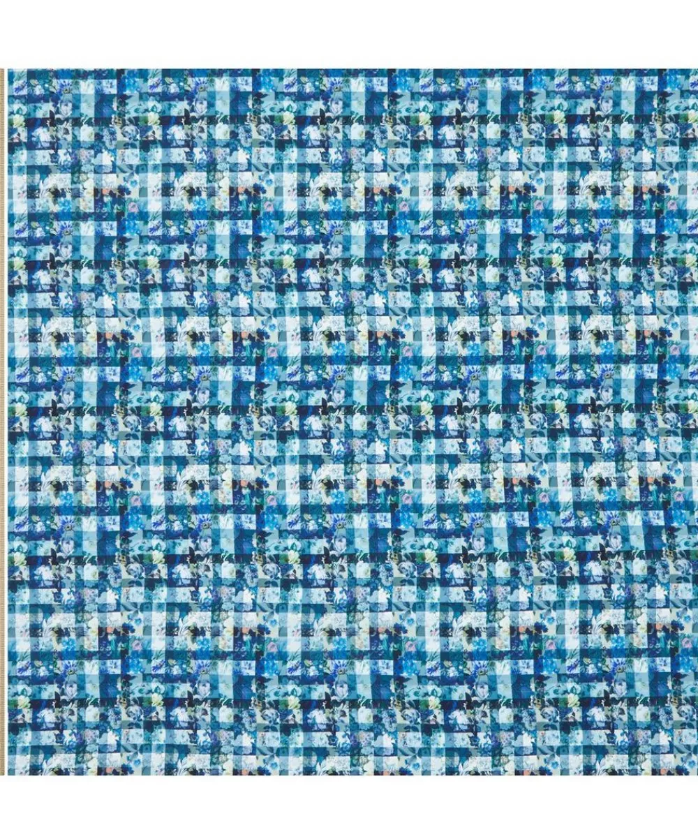 Liberty Fabrics Crepe De Chine^Archive Gingham Crepe de Chine