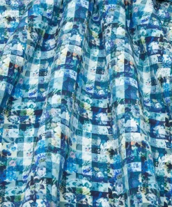 Liberty Fabrics Crepe De Chine^Archive Gingham Crepe de Chine